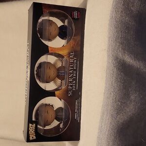 Supernatural Sam, Dean & Castiel Dorbz Funko Set HMV Exclusive Join The Hunt